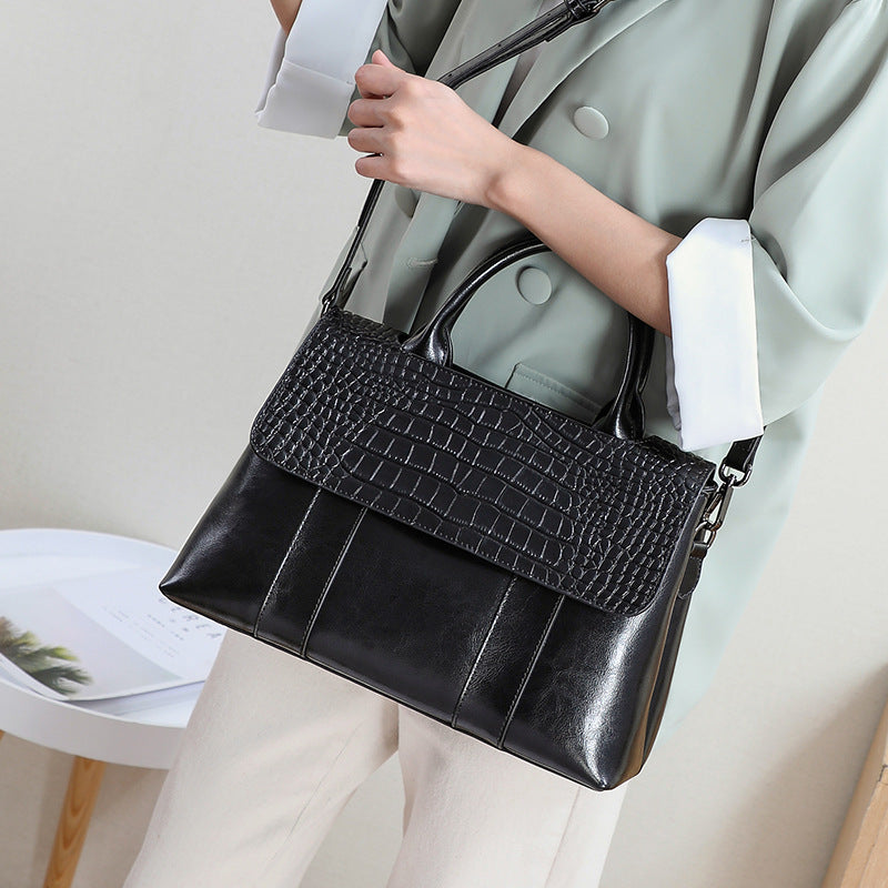 Genuine Leather Crocodile Bag