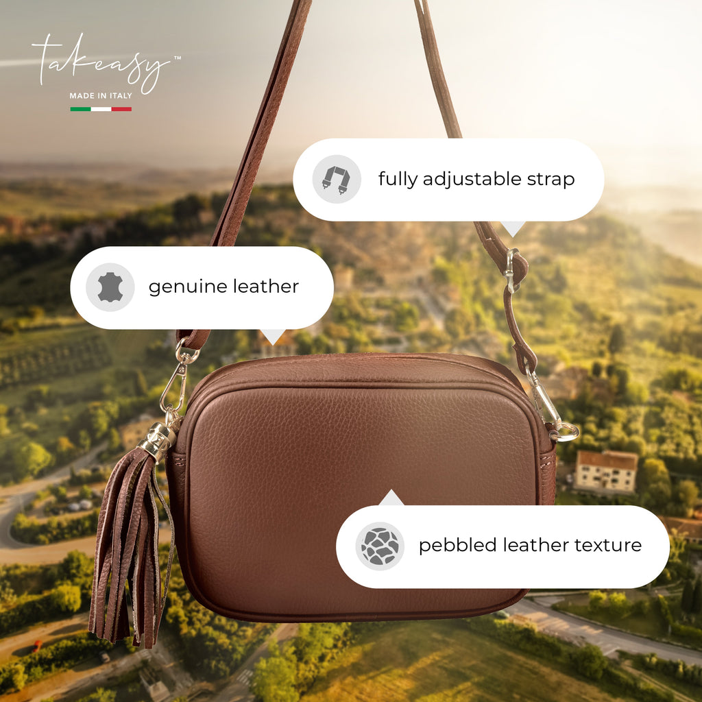 Calf Leather Crossbody Bag