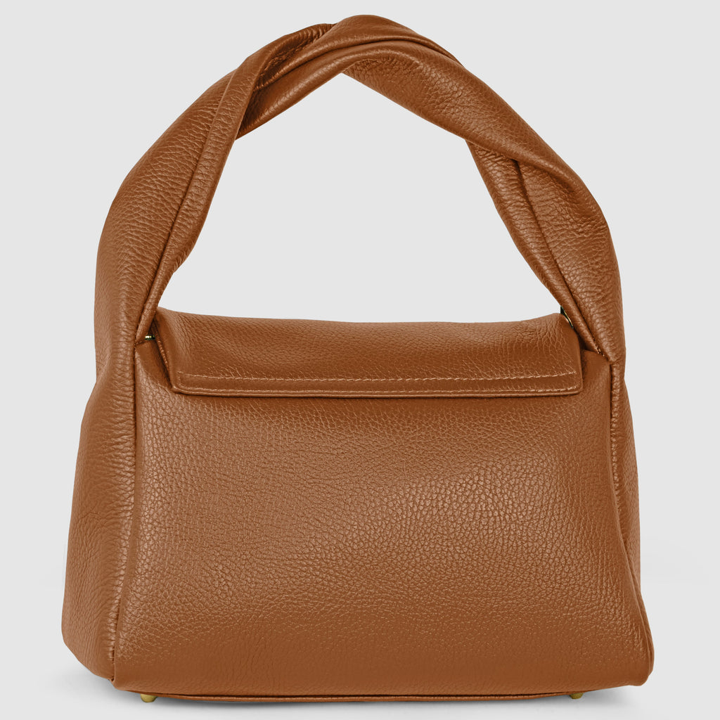 Calf Leather Top-Handle Bag