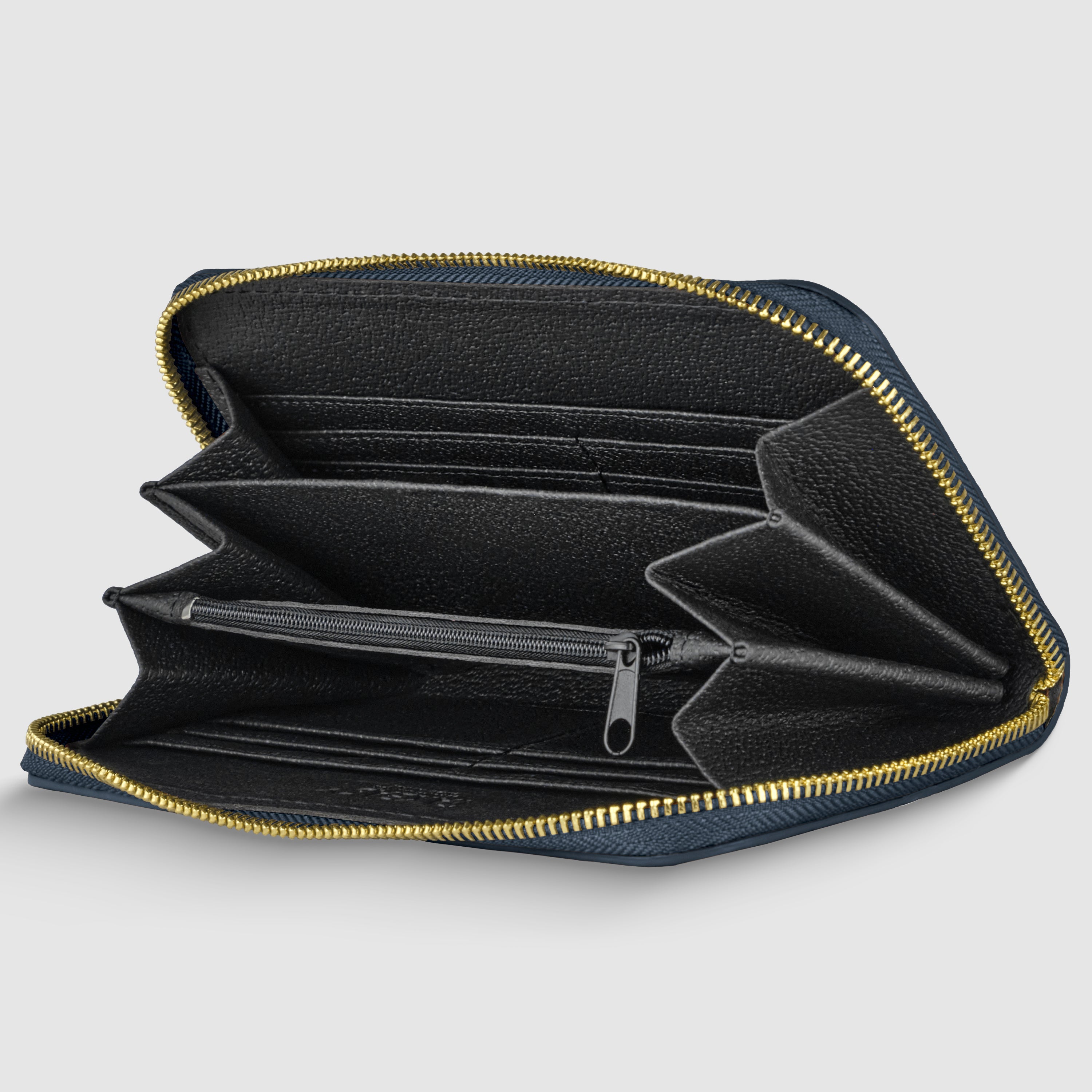 Long Calf Leather Wallet