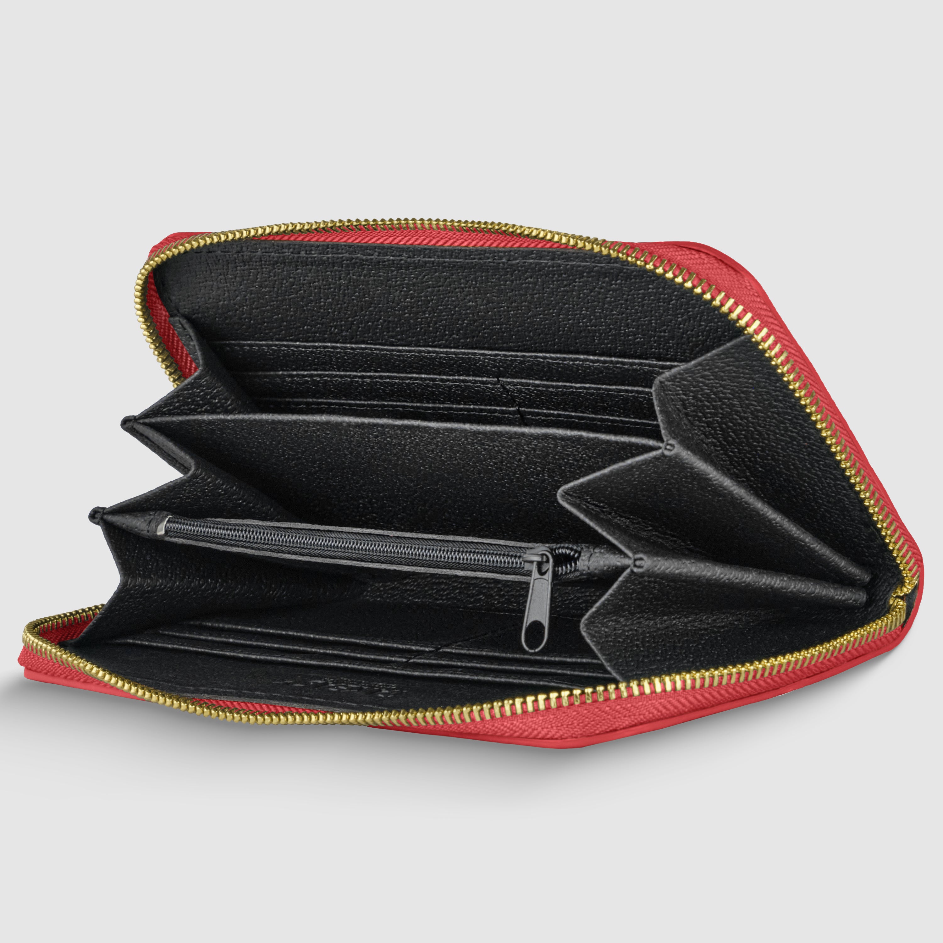 Long Calf Leather Wallet