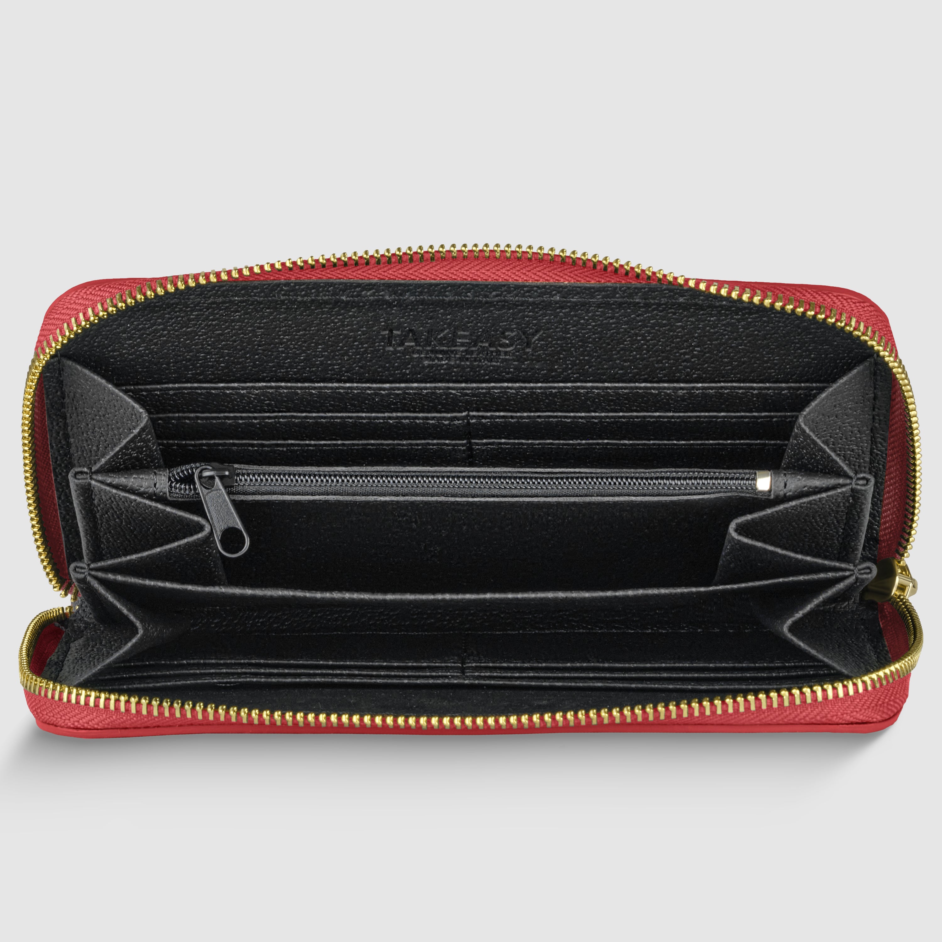 Long Calf Leather Wallet