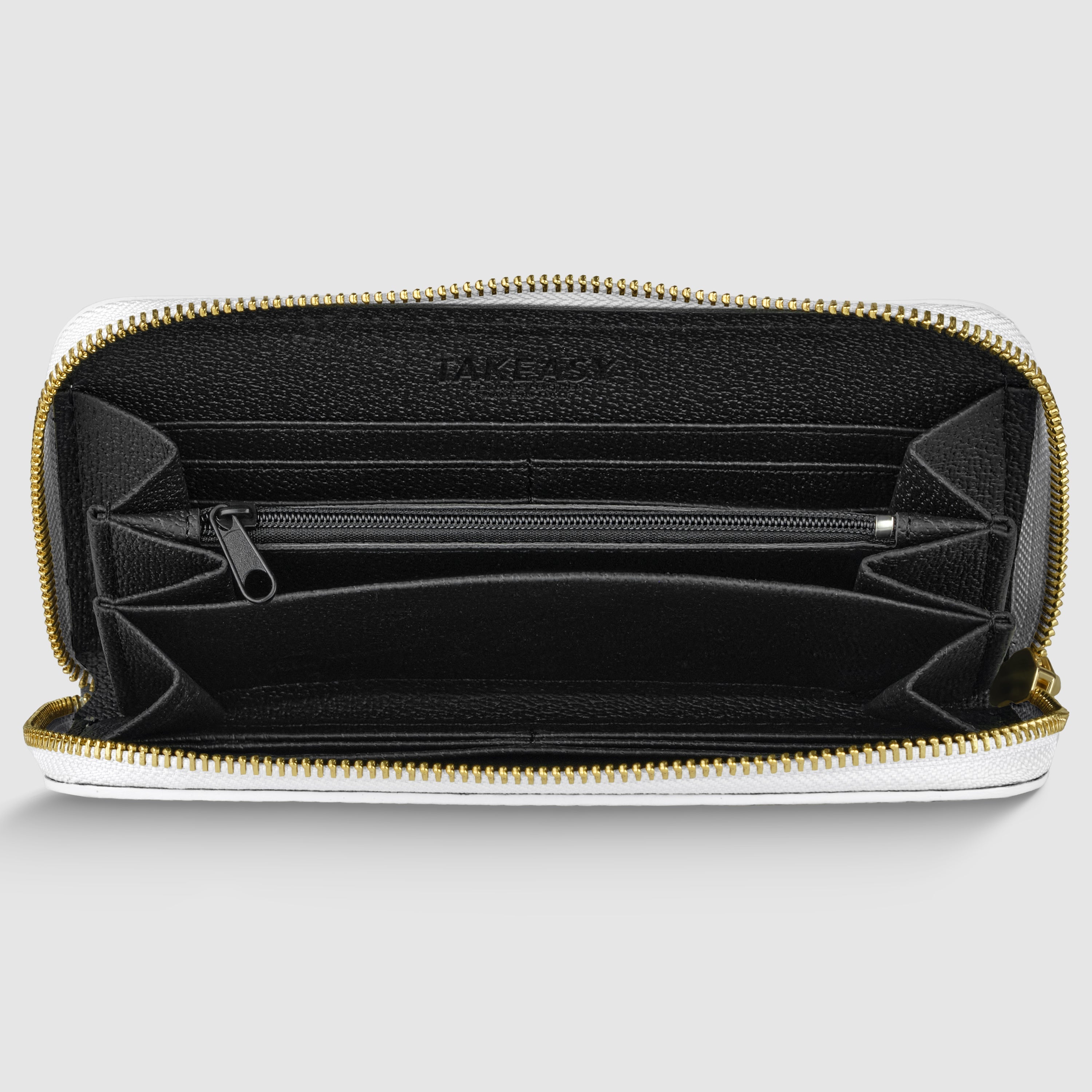 Long Calf Leather Wallet