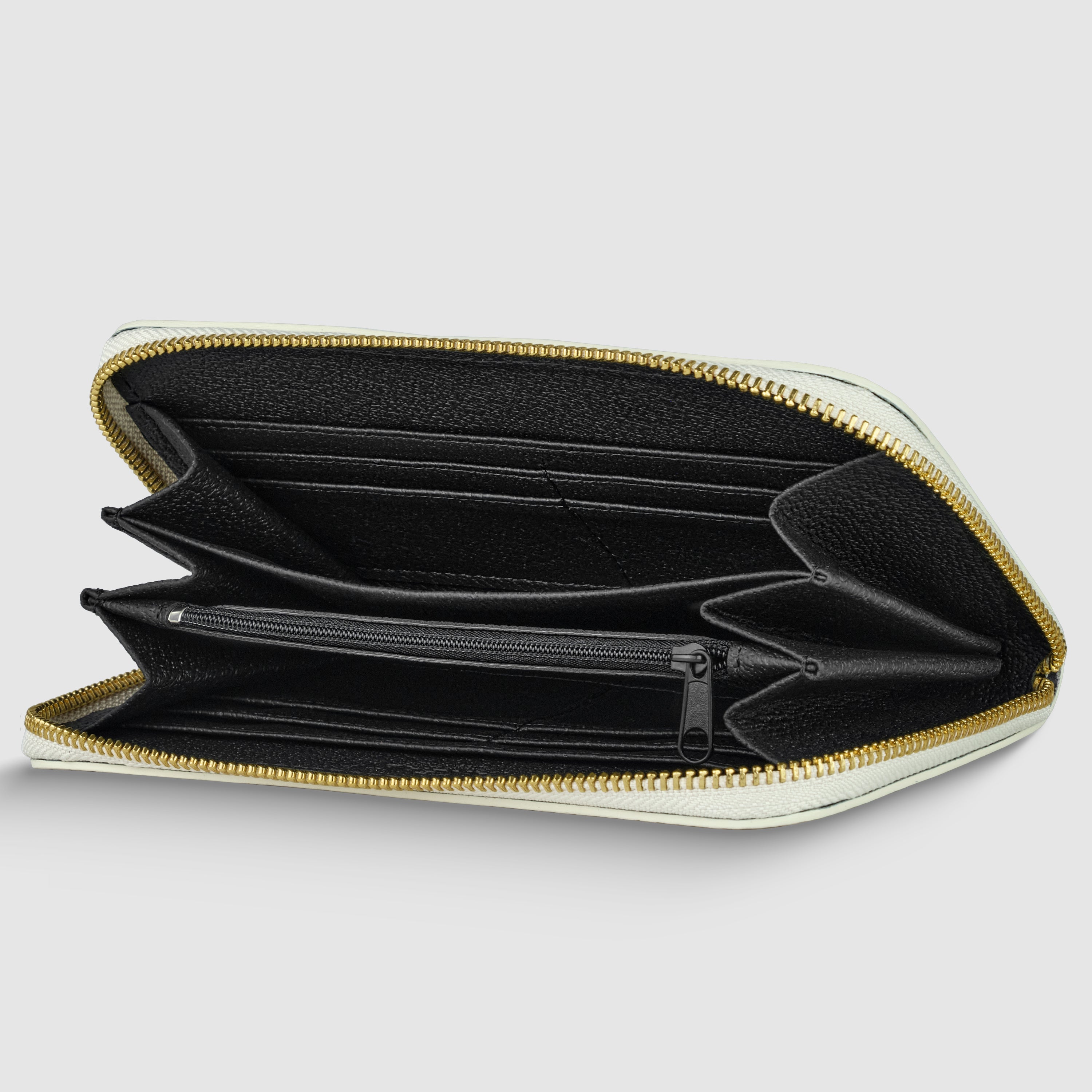 Long Calf Leather Wallet