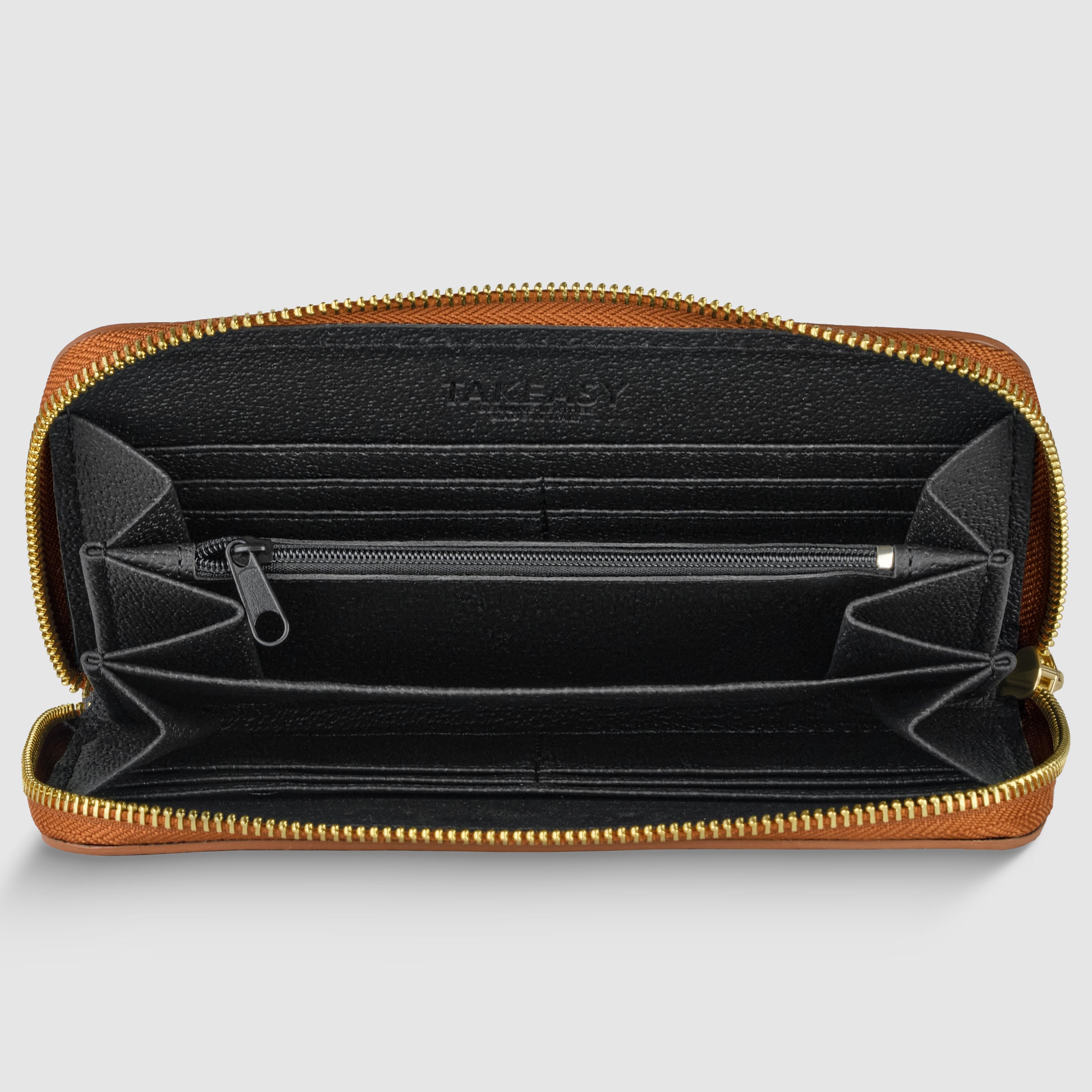 Long Calf Leather Wallet